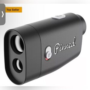 Pinned Golf Rangefinder. Prism+ black. NWT. $260 retail